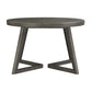 Cross - Round Dining Table - Dark Gray