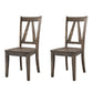 Finn - Wooden Side Chair (Set of 2) - Chocolate