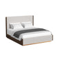 Brisbane - Upholstered Bedroom Set With Boucle And LED