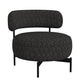 Antonia - Swivel Chair - Heron Black