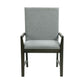 Donovan - Standard Height Arm Chair (Set of 2) - Gray