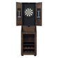 Bone - Dartboard Cabinet Ssg-120405 Cabinet With Dartboard - Dark Brown