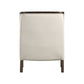 Hopkins - Accent Chair With Brown Frame