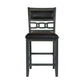 Amherst - Counter Side Chair With PU Cushion (Set of 2) - Gray Finish