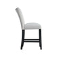 Francesca - Velvet Counter Height Chair (Set of 2)