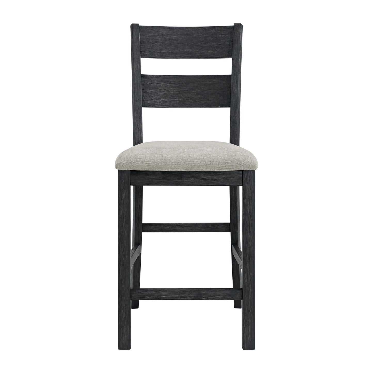 Garcia - 5 Piece Counter Set With Table And 4 Chairs - Black