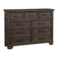 Colorado City - 9-Drawer Dresser - Charcoal