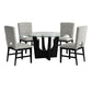 Oregon - 5 Piece Standard Height Dining Set (Round Table And Four Chairs)