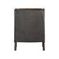 Hopkins - Accent Chair With Brown Frame
