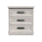 Avalanche - 3-Drawer Nightstand With USB - Antique White