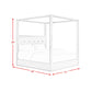 Arcadia - Canopy Bed
