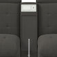 Options One - Living Room Set Sectional With Media Console And 3 Ottomans