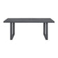 Playa - Dining Table - Dark Gray / Beige
