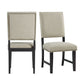 Maddox - Upholstered Side Chair (Set of 2) - Beige