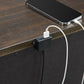 Brunswick - 2-Drawer Nightstand With USB - Mahogany