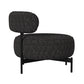 Antonia - Swivel Chair - Heron Black