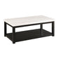 Marcello - Coffee Table With Casters - White