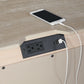 Arcadia - 2-Drawer Nightstand With USB - Gray