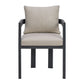 Playa - Dining Chair (Set of 2) - Dark Gray / Beige