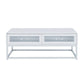 Chandra - Coffee Table With LED And Battery Pack - Glossy White