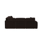 Corsicana - 6 Piece Sectional Set - Masis Espresso