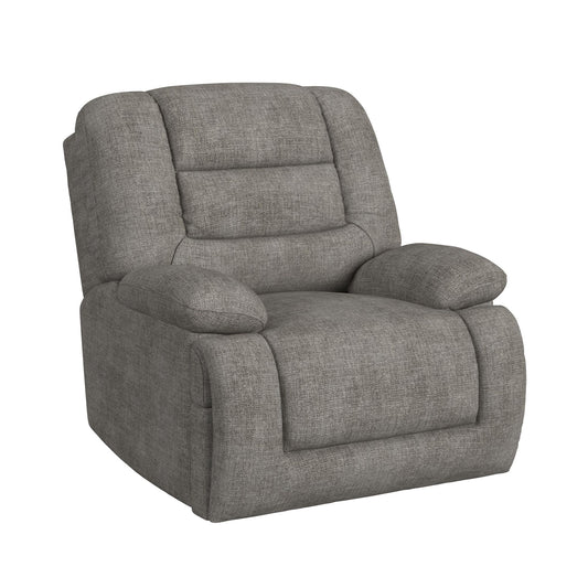 Odessa - P3 Recliner With Heat Massage, Zero Gravity, Memory Foam - Amount Gray