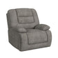 Odessa - P3 Recliner With Heat Massage, Zero Gravity, Memory Foam - Amount Gray
