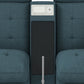 Options One - Living Room Set Sectional With Media Console And 3 Ottomans