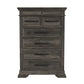 Park Ridge - 6-Drawer Chest - Charcoal