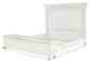 Kanwyn  Panel Bed With Storage Bench