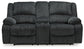 Draycoll DBL Rec Loveseat w/Console