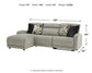 Colleyville 3-Piece Power Reclining Sectional with Chaise