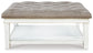 Kanwyn UPH Ottoman Cocktail Table