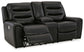 Warlin PWR REC Loveseat/CON/ADJ HDRST