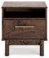 Calverson One Drawer Night Stand