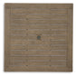 Aria Plains Square Dining Table w/UMB OPT