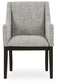 Burkhaus Dining UPH Arm Chair (2/CN)