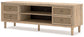 Cielden XL TV Stand w/Fireplace Option