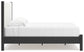 Cadmori  Upholstered Panel Bed