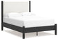 Cadmori  Upholstered Panel Bed