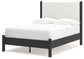 Cadmori  Upholstered Panel Bed