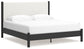 Cadmori  Upholstered Panel Bed