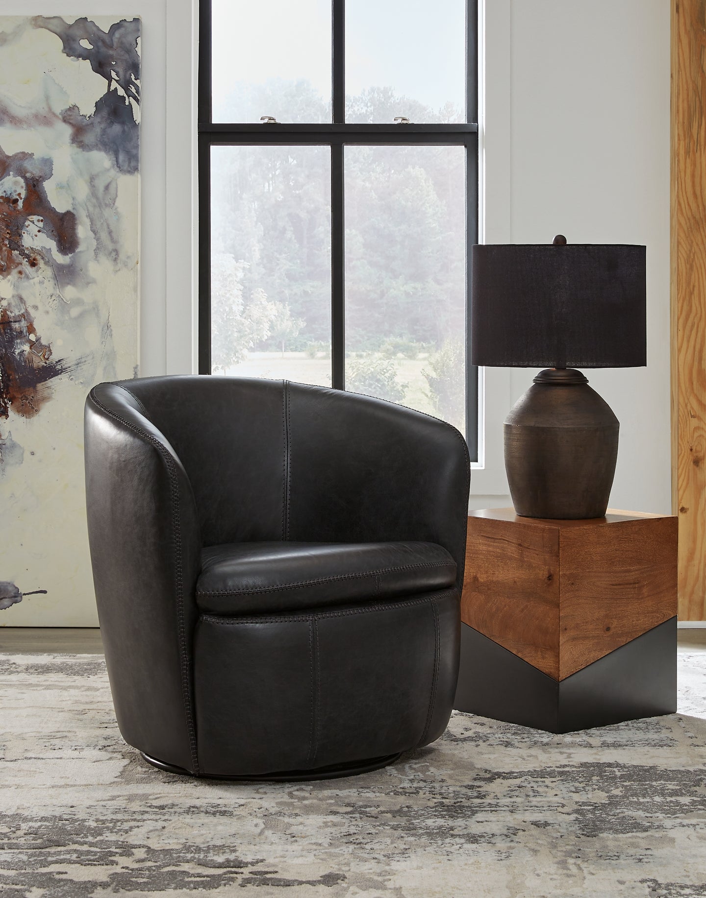 Kierreys Swivel Accent Chair
