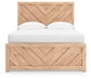 Sanginlane  Panel Bed