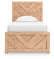 Sanginlane  Panel Bed