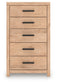 Sanginlane Five Drawer Chest