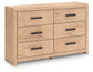 Sanginlane Six Drawer Dresser
