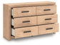 Sanginlane Six Drawer Dresser