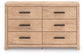 Sanginlane Six Drawer Dresser