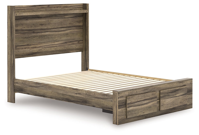 Elbrim Full Panel Storage Bed